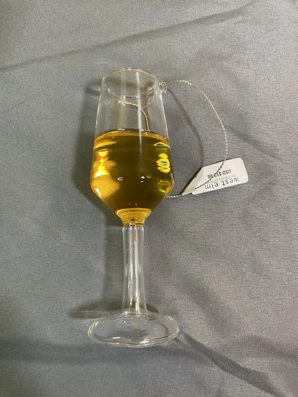 Copied - West Elm gel wine Ornament Christmas New